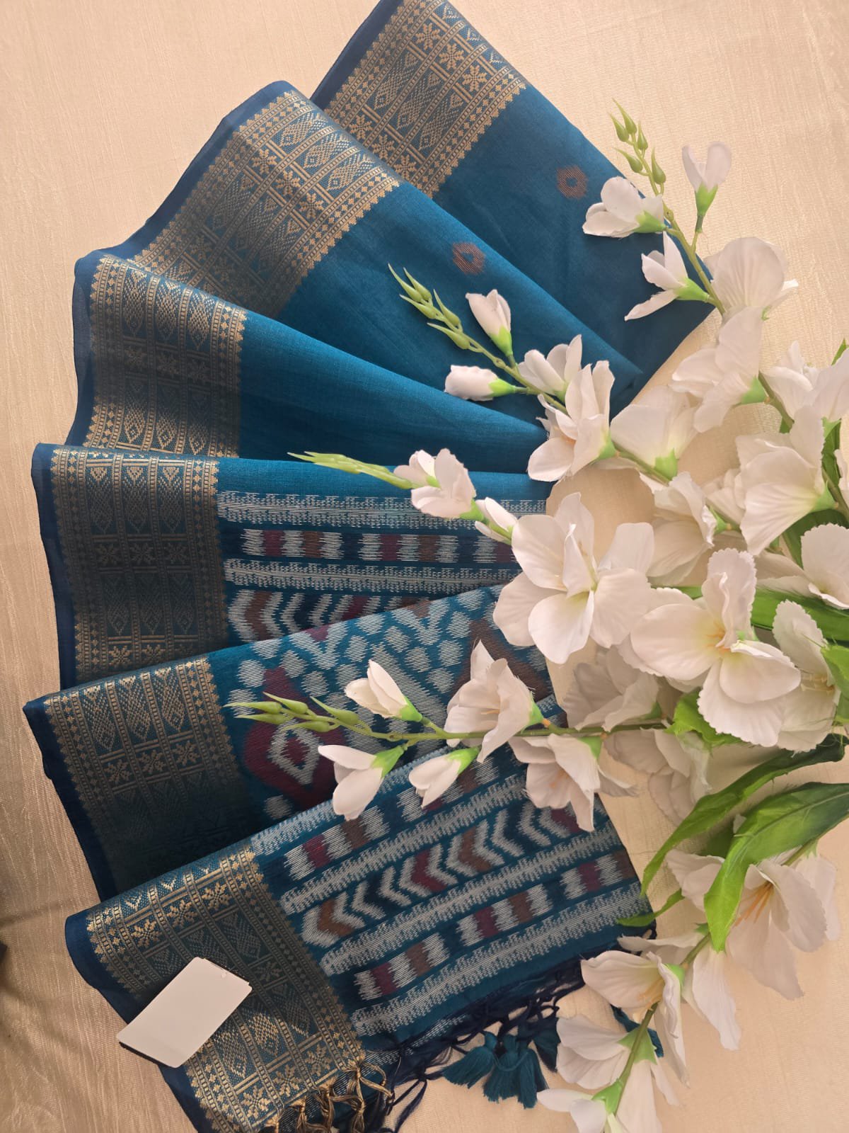 2026/06/1001251519.jpg Cottan patola saree - Image 1