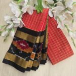 Chex Patola Saree – Patola Border