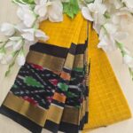 Chex Patola Saree – Patola Border