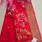 Tussar Silk Saree – Temple Border