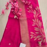 Tussar Silk Saree – Temple Border