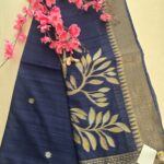 Tussar Silk Saree – Temple Border