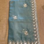 Designer Saree - Light Blue