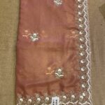 Designer Saree - Orange