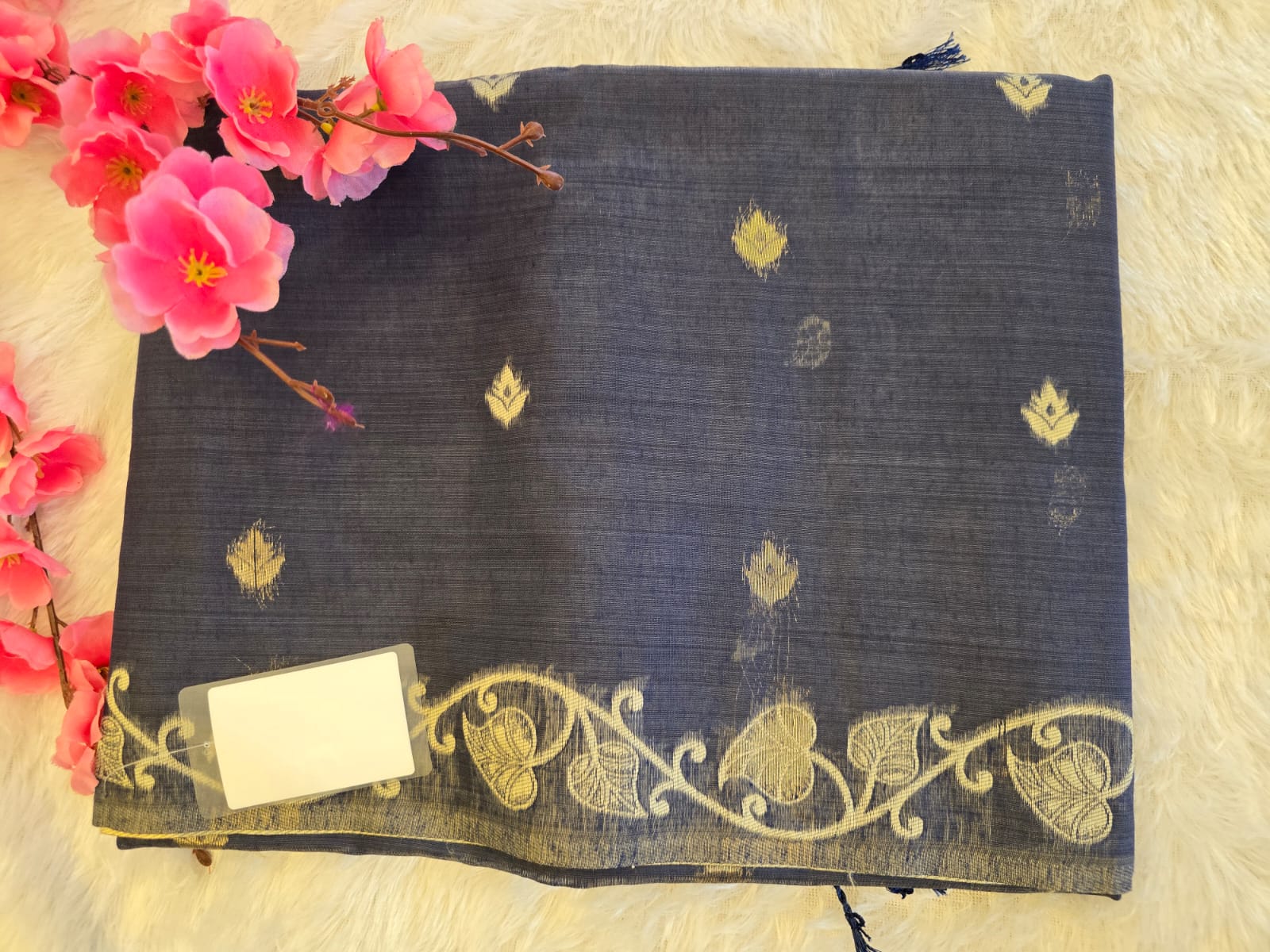3dbe84f8-0a19-4a2a-b1b8-6146ab51b7a3 Soft Shinny Fabric Saree 10 - Image 1