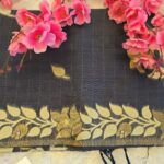 Soft Shinny Fabric Saree 8