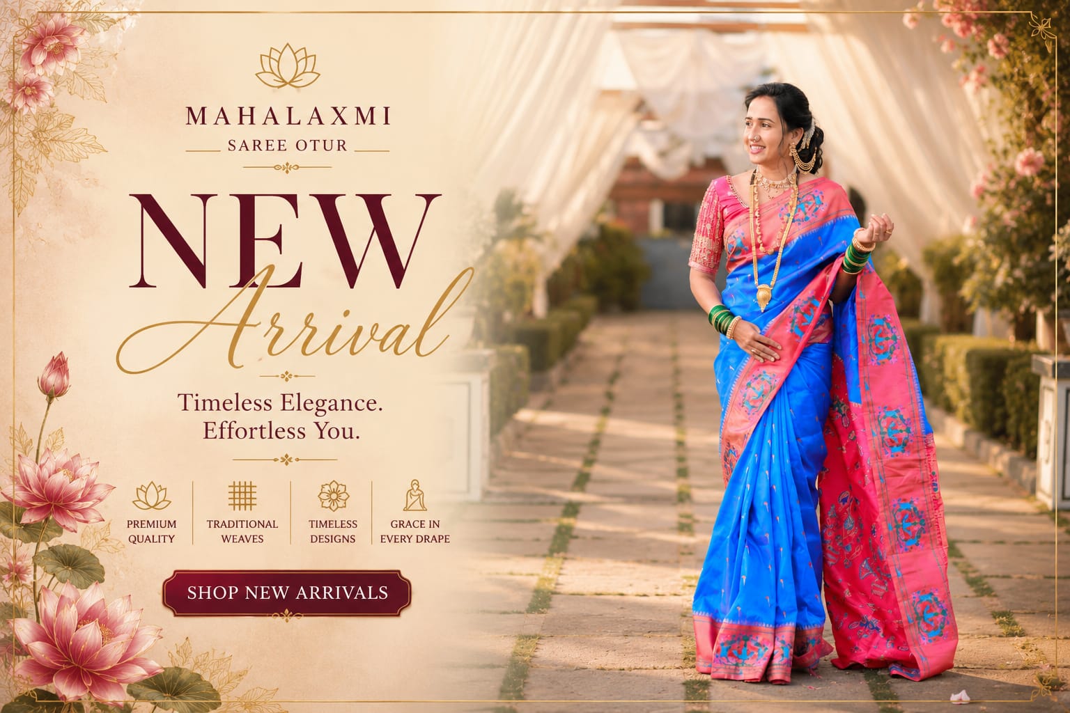 Mahalaxmi Saree Otur