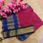 Checks Kalyani Gadwal - Pink