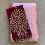 Plain Saree + Designer Blouse