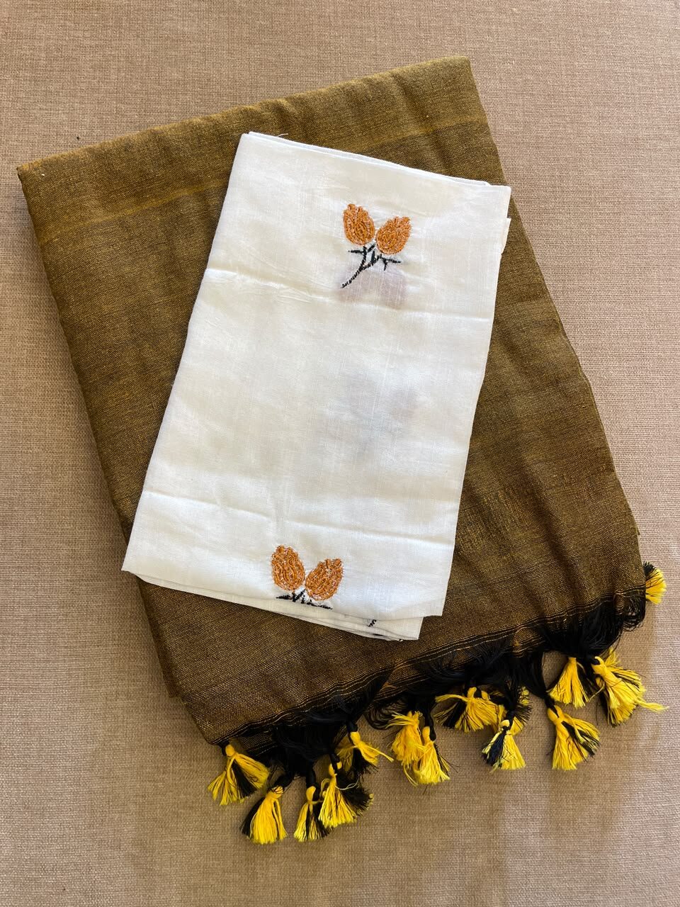 WhatsApp Image 2026-06-08 at 4.51.47 PM (1) Cotton Mal - Mustard Yellow - Image 1