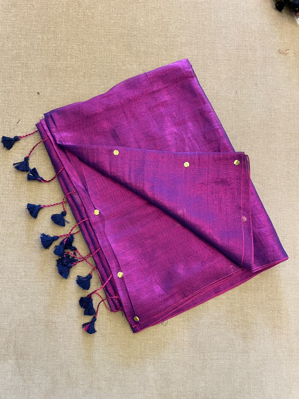 WhatsApp Image 2026-06-08 at 4.51.50 PM Raga Tissue - Purple - Image 1