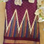 Soft Mal Cotton Temple Border Saree 3
