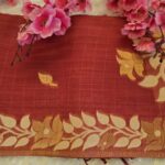 Soft Shinny Fabric Saree 1